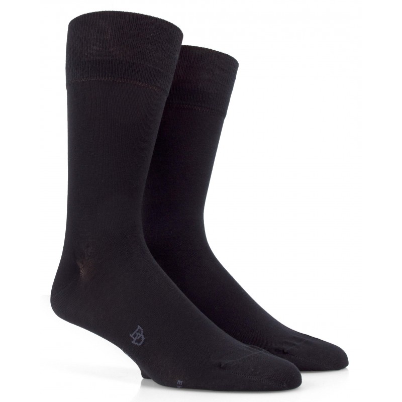 Lot de 7 paires de chaussettes homme Light en fil d'écosse & polyamide - Noir | Doré Doré