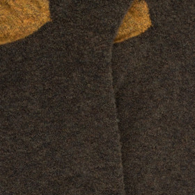 Chaussettes homme en laine polaire - Vert cerfeuil & Jaune pissenlit | Doré Doré