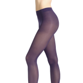 Collant fantaisie opaque Coloré 50 deniers - Violet Byzance | Doré Doré