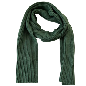 Echarpe en laine mérinos, soie et cachemire – Vert