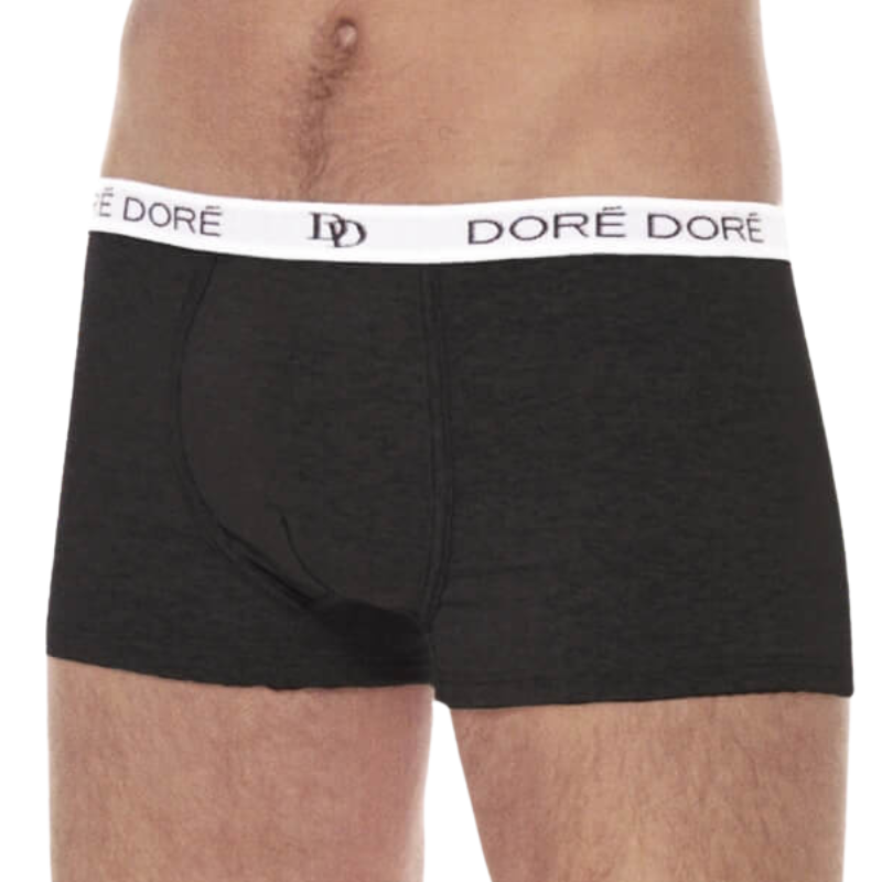 Caleçon boxer Doré Doré en coton strech ultra doux- Noir | Doré Doré