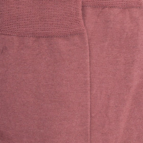 Chaussettes femme en laine et coton  - Rose Jouy | Doré Doré