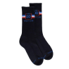 Chaussettes de sport en coton éponge pour femmes - Bleu marine foncé