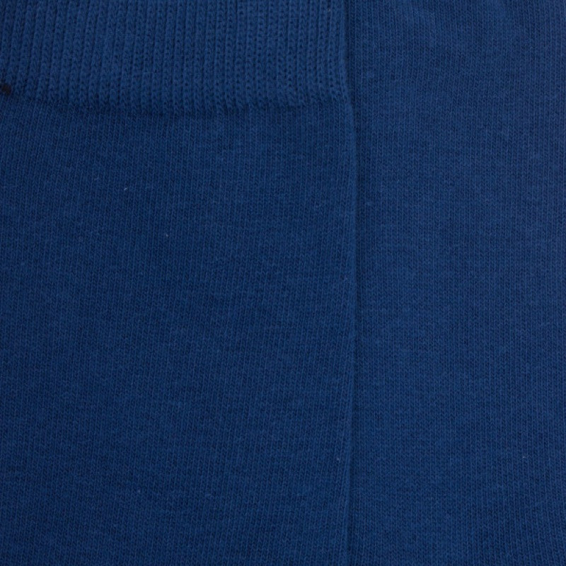 Chaussettes enfant en coton égyptien - Bleu Voilier | Doré Doré
