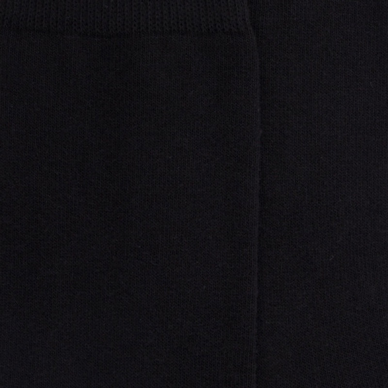 Chaussettes enfant Eureka en coton égyptien - Noir | Doré Doré