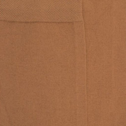 Chaussettes femme Soft Coton à bord souple - Camel | Doré Doré