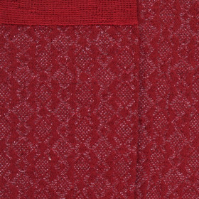 Chaussettes laine motif grec - Brique | Doré Doré