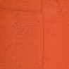 Chaussettes femme en laine avec transparence - Orange cognac | Doré Doré