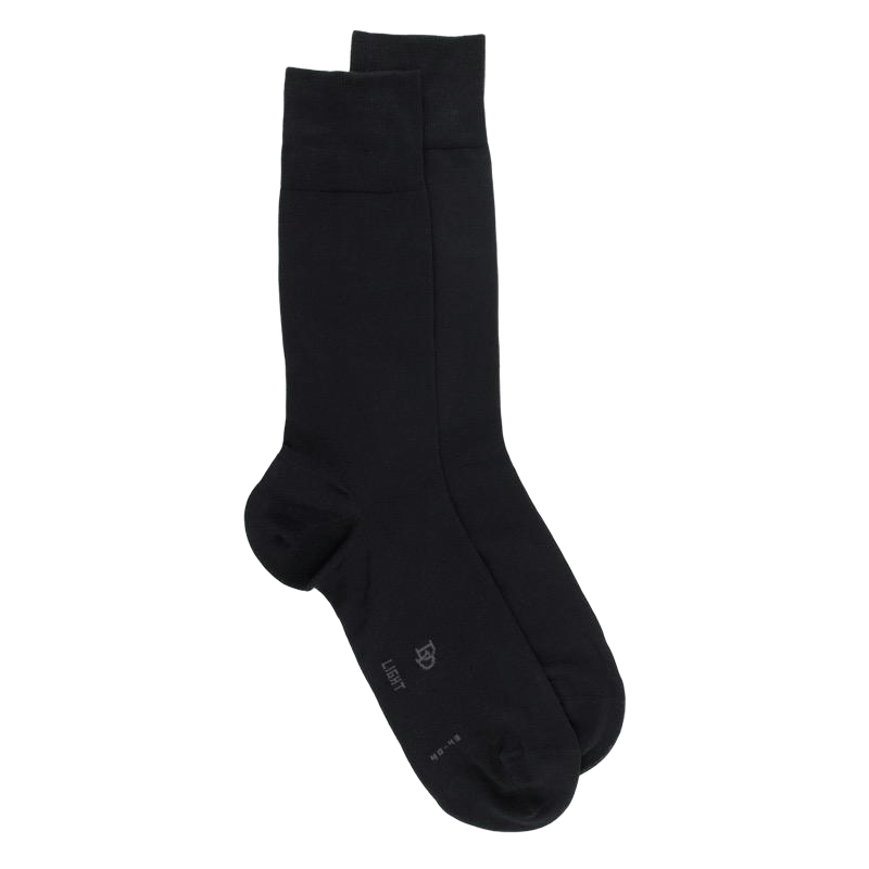 Lot de 7 paires de chaussettes homme Light en fil d'écosse & polyamide - Noir | Doré Doré