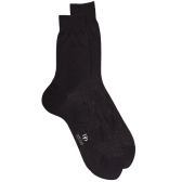 Lot de 7 chaussettes homme voile polyamide - Noir | Doré Doré