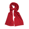Écharpe unisexe en laine et cachemire - Rouge Ponceau