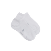 Socquettes enfant Eureka en coton égyptien - Blanc | Doré Doré