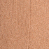 Chaussettes sans bord élastique en coton égyptien - Spécial jambes sensibles - Beige désert | Doré Doré