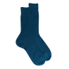 Chaussettes Dore Dore bleu naval à fines côtes