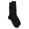 Chaussettes Homme Light en fil d'écosse et Polyamide - Noir