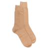 Chaussettes homme en laine et cachemire - Beige Désert