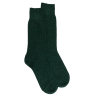 Chaussettes homme en laine et cachemire - Vert thym