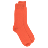 Chaussettes homme en laine et cachemire - Cuivre | Doré Doré