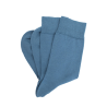 Chaussettes femme en laine et coton  - Bleu Macadam | Doré Doré