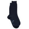 Chaussettes femme Sensation en laine et coton - Bleu foncé