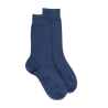 Chaussettes femme Sensation en laine et coton - Jean foncé | Doré Doré