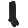 Mi-bas femme Sensation en laine et coton - Gris anthracite